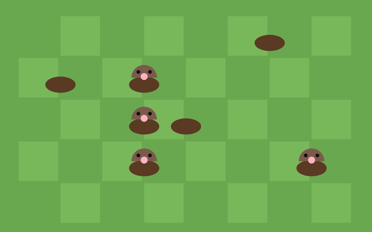 Artwork from Mole Hunt
